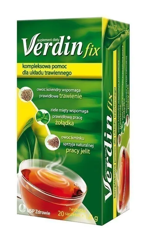 Verdin Fix, Zioła w saszetkach