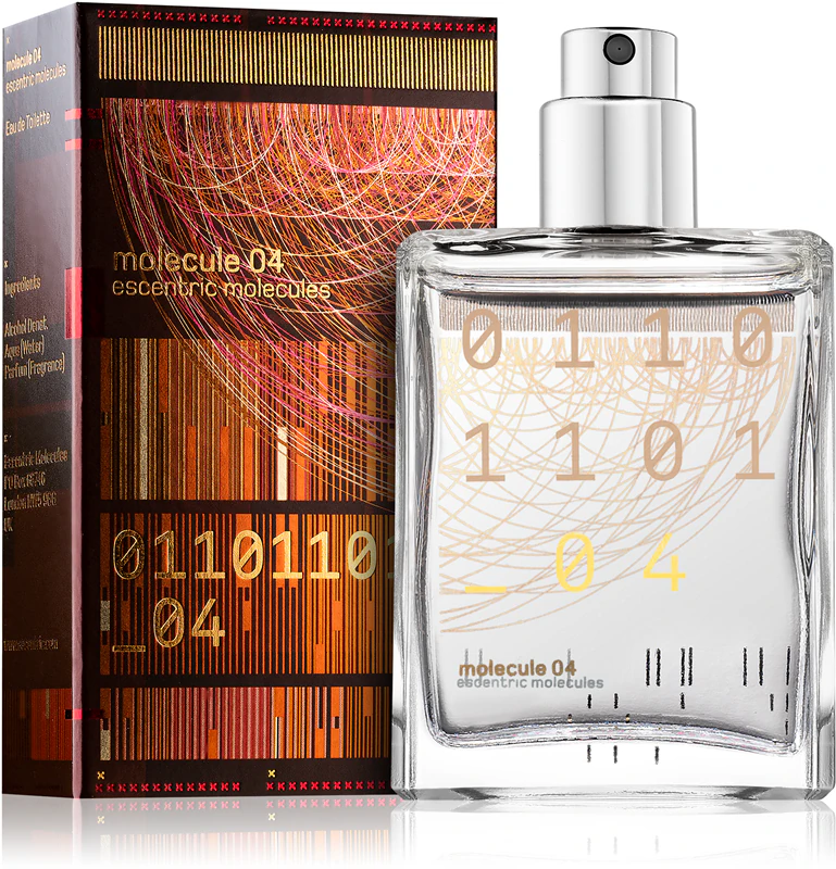 Escentric Molecules Molecule 04 eau de toilette frasco unissex recarregável