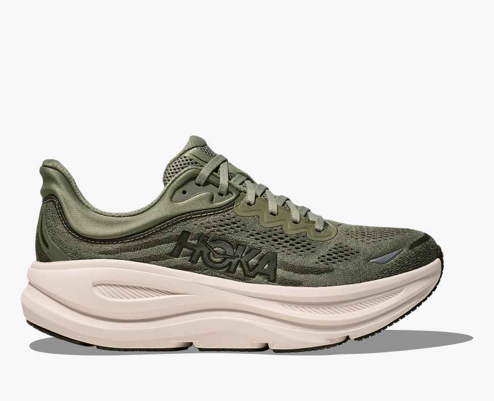 HOKA Bondi 9 Musgo Marinho / Eucalipto