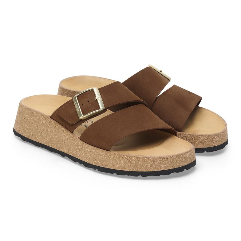 Almina Pelle Nubuck - Dark Tea Dark Tea