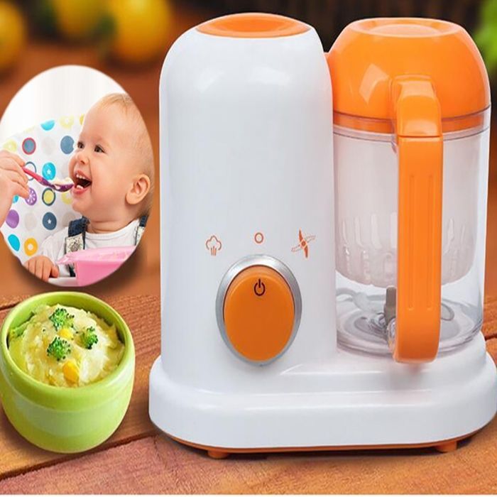 MLBQ Multifunctional Mini Electric Cooker and Blender - Grey - 1 piece