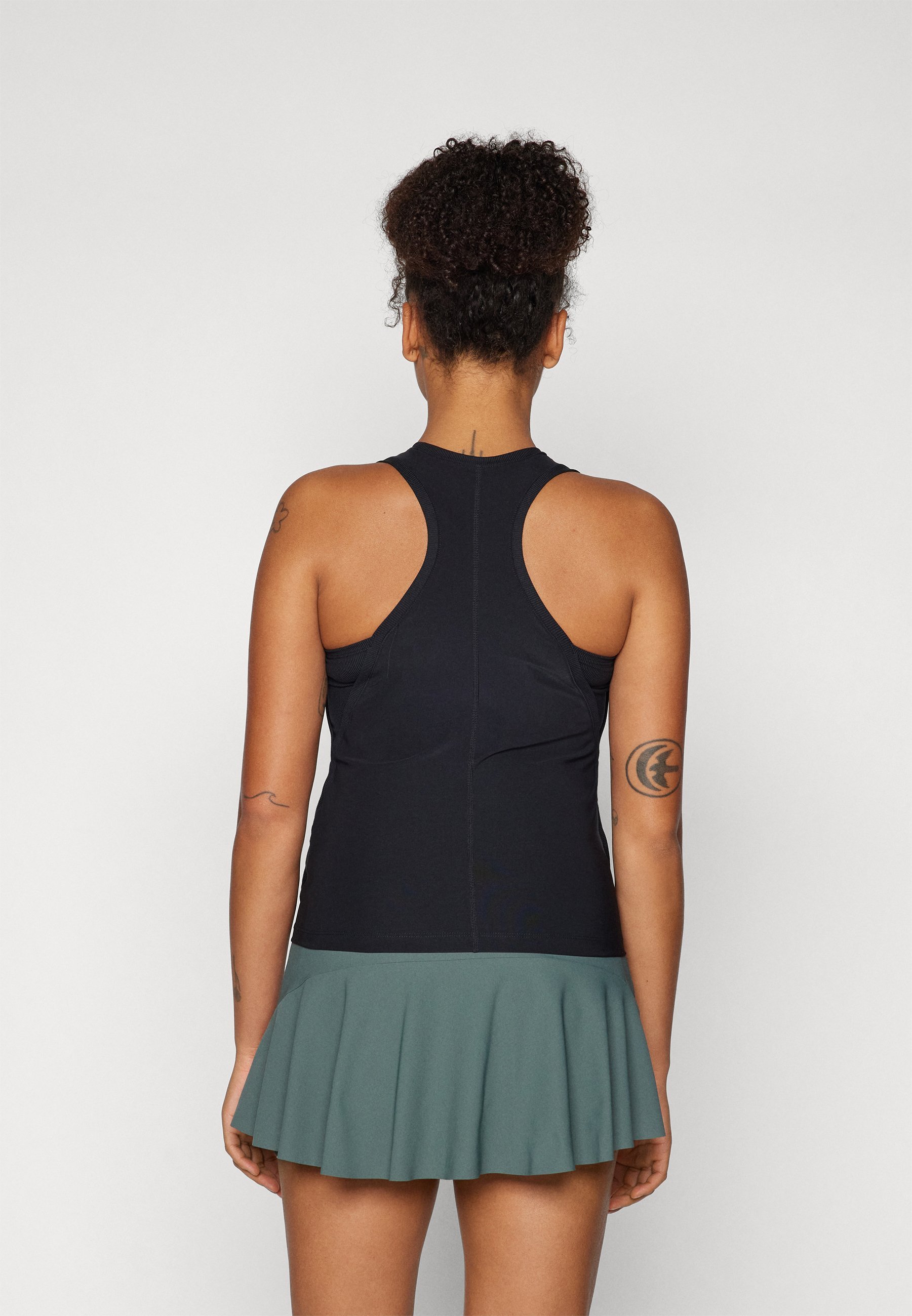 Nike Performance VICTORY Tanktop – Schwarz/Weiß