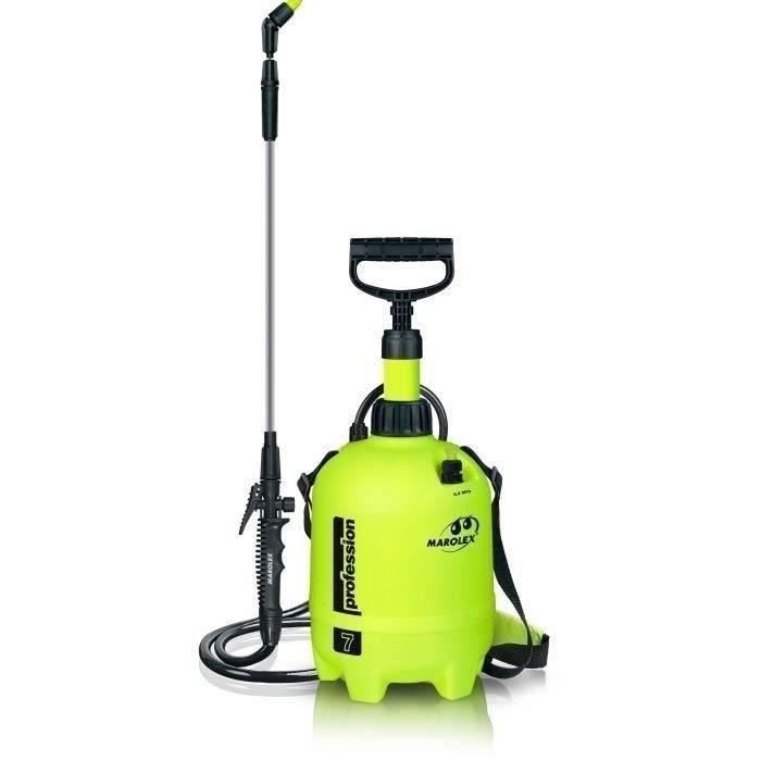 Pulverizador a presión MAROLEX PROFESSION 7, capacidad de 7 litros a una presión de 4 bar.