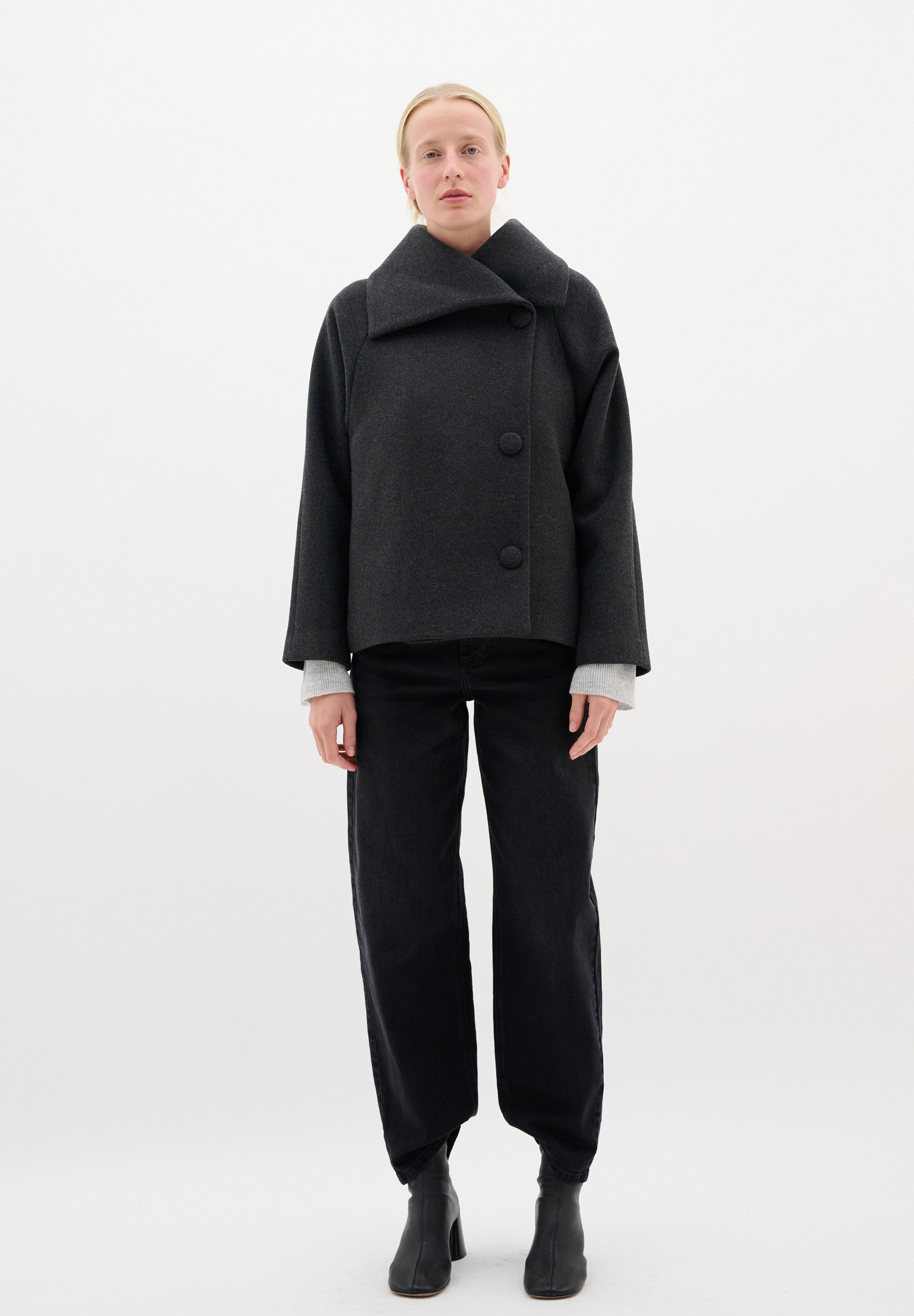InWear PERRY - Lichte jas - donkergrijs gemêleerd