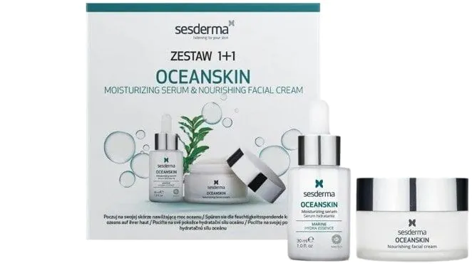 Sesderma Zestaw Oceanskin Krem 50ml + Serum 30ml
