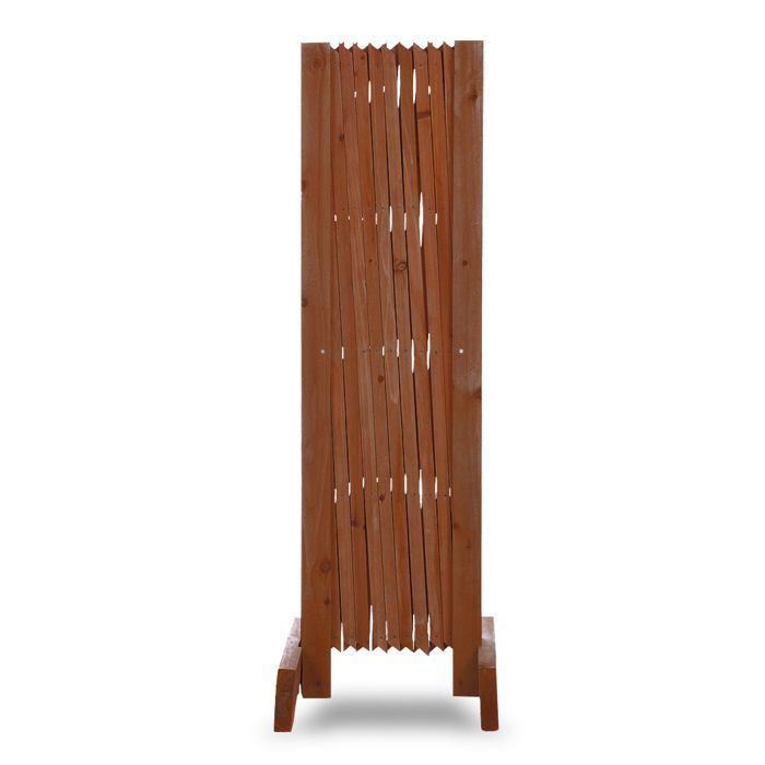 TERRE JARDIN - Portão de Segurança Extensível, 30 a 150 x 90 cm, Barreira Protetora Retrátil de Madeira, Ideal para Animais de Estimação