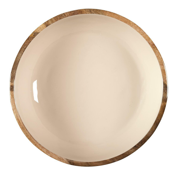 Miska dune 28 cm z drewna mango w stylu boho