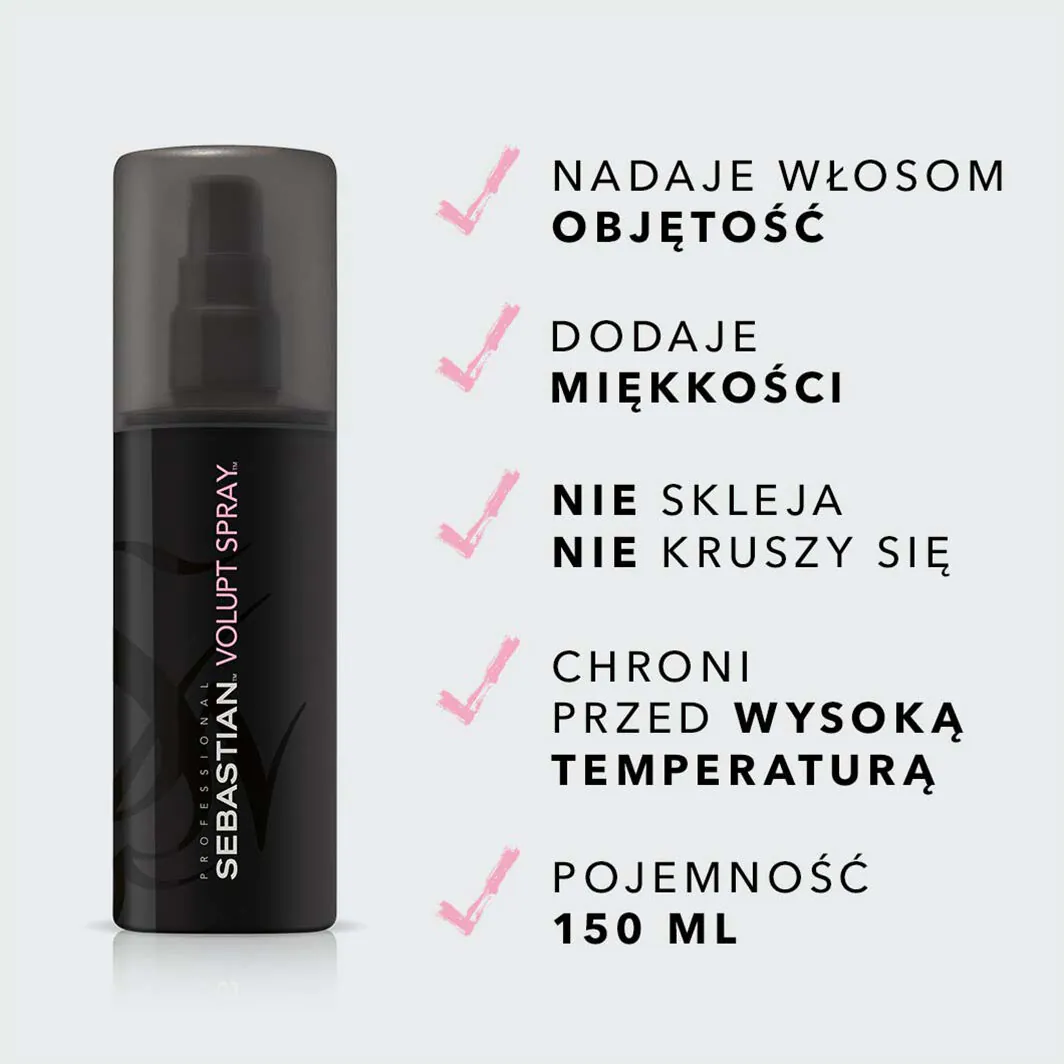Sebastian Volupt Spray nadający włosom objętość 150 ml