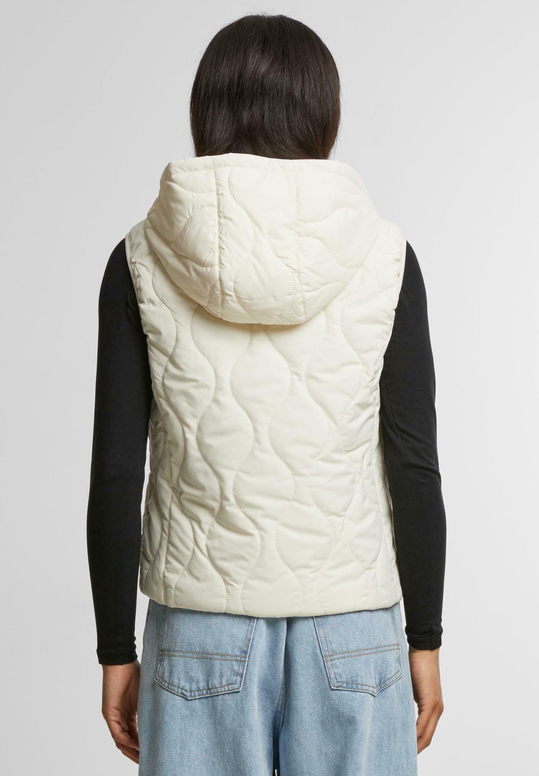 Doudoune Urban Classics SUPER PUFFER - Gilet - blanc sable