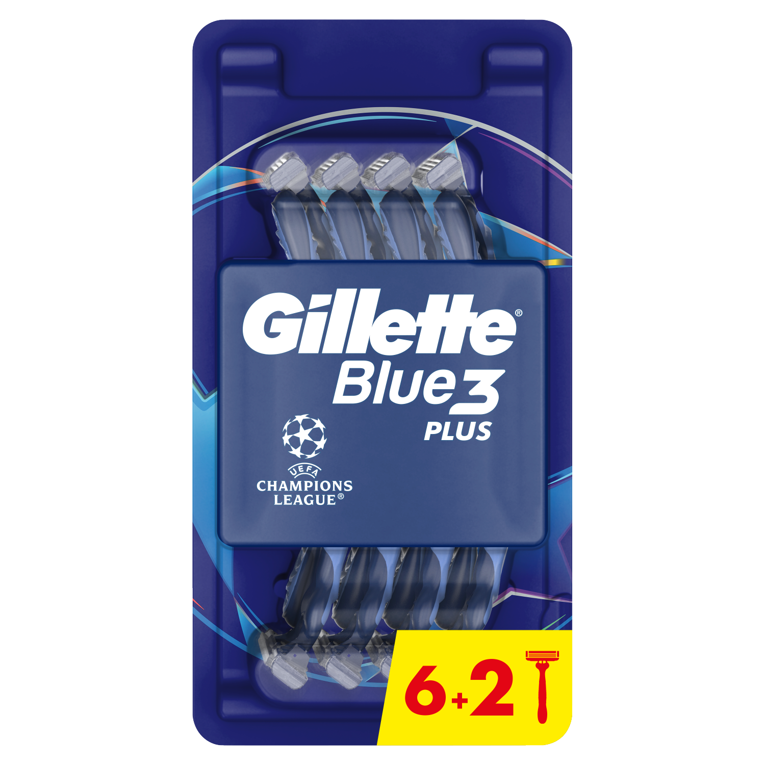 Gillette men's razors 6 pcs Blue 3
