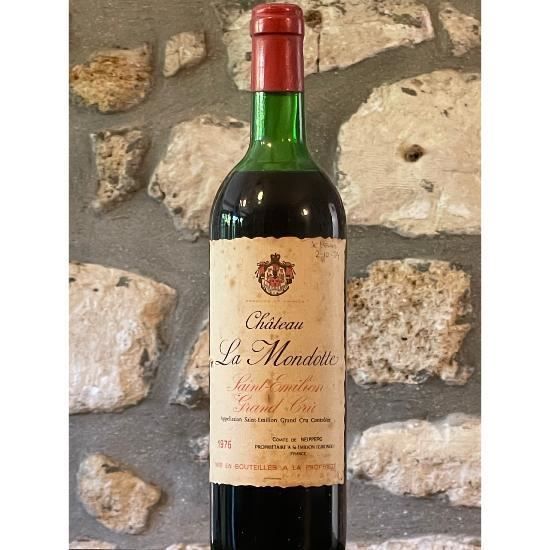 Vino tinto, St Emilion Grand Cru, Château la Mondotte 1976 Tinto
