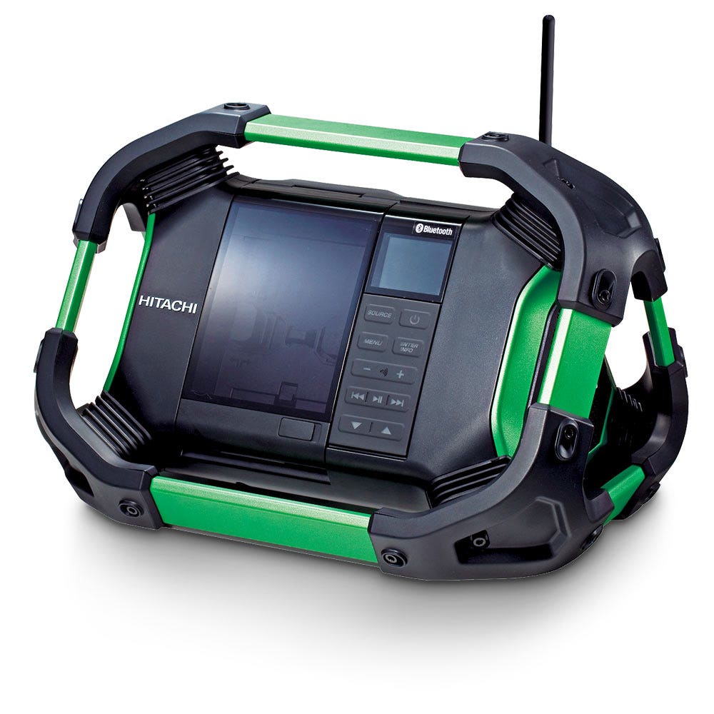 HiKOKI 18V DAB-Radio mit Bluetooth-Adapter UR18DSDL(H4Z)