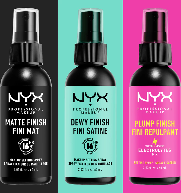 NYX Professional Makeup Makeup Setting Spray Matte spray utrwalający