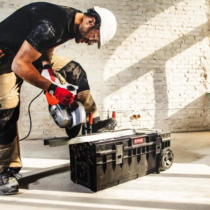 Mobile Tool Box - Qbrick - Technik - Black - Long Tools - Accessories Included
