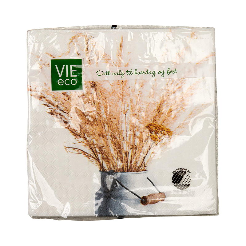 Vie Eco Servietter 20-pakning 33x33 cm, Høst