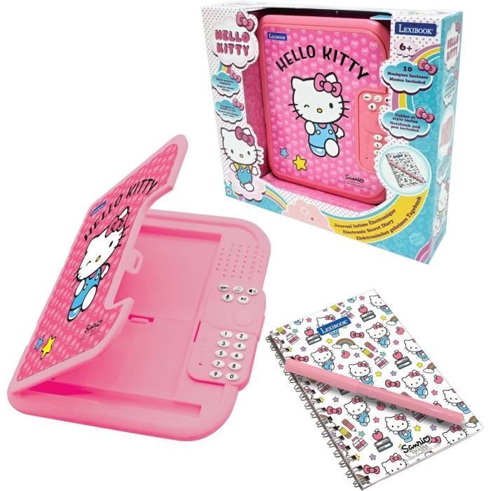 LEXIBOOK - Elektronisch dagboek met kluis - Hello Kitty