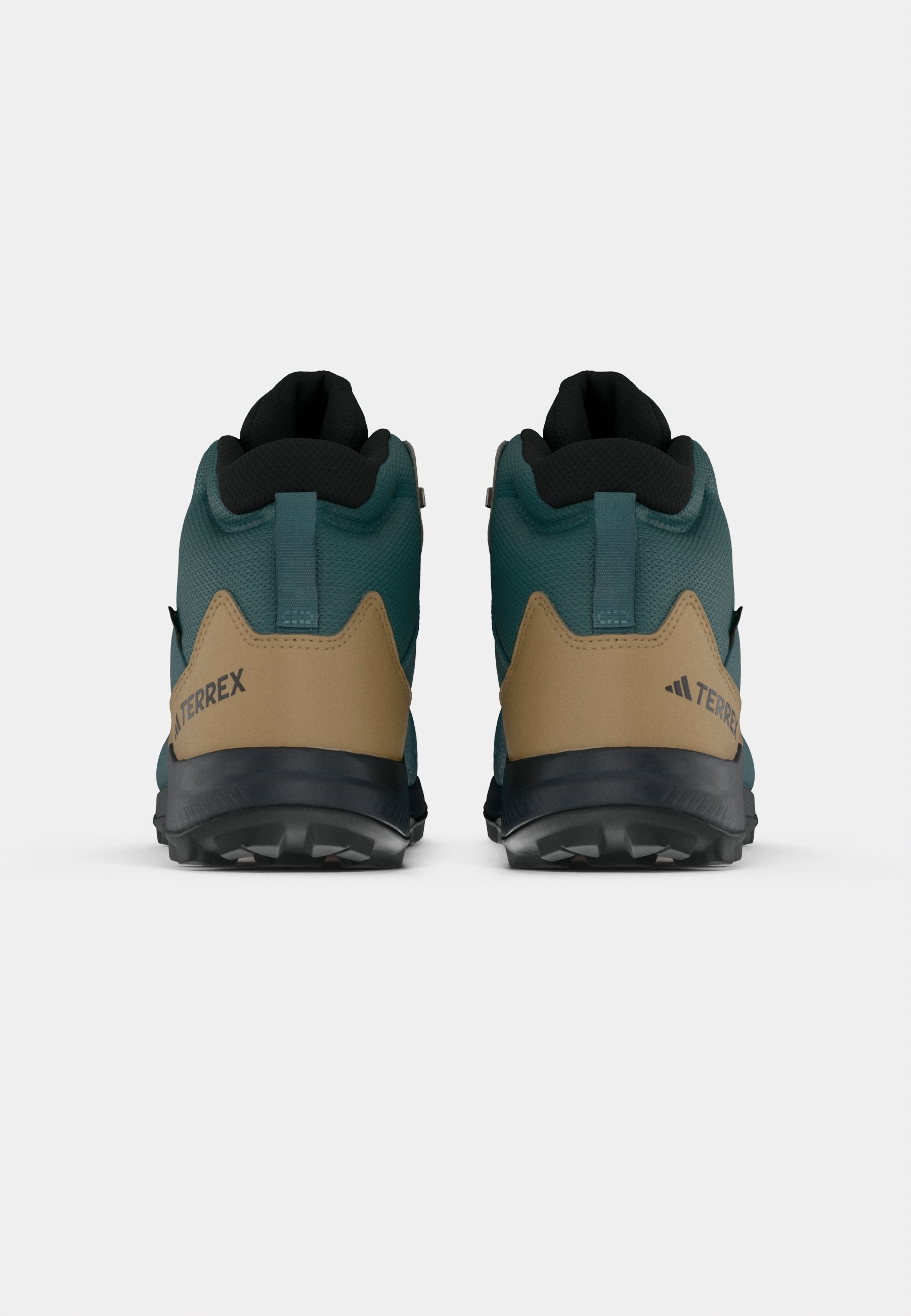 Adidas Terrex GTX UNISEX - Scarpe da trekking - usate, color verde acqua/argento metallizzato/blu semilucido