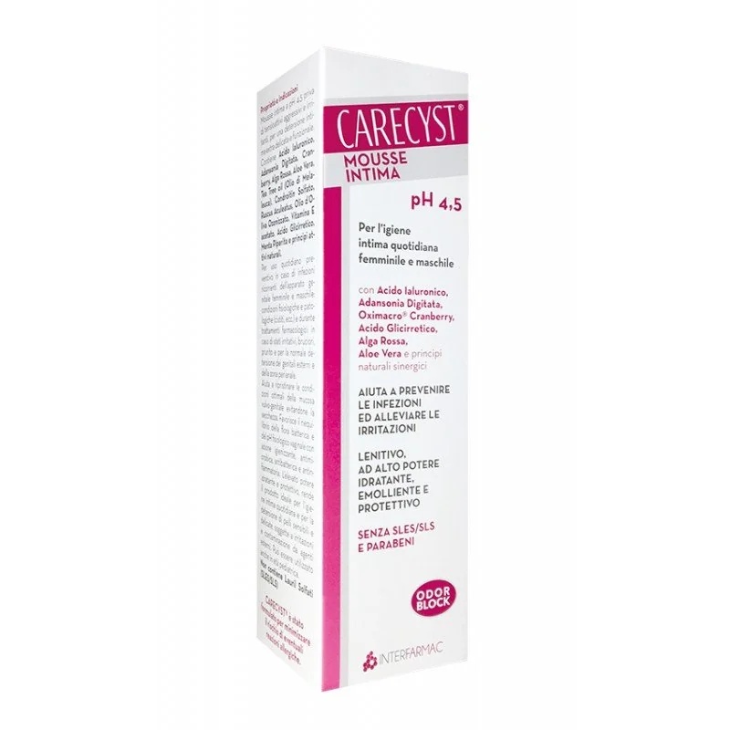 INTERFARMAC Carecyst espuma íntima 150 ml