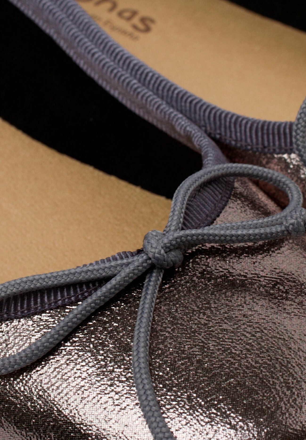Pisamonas BRILLO Y LACITO – Ballerinas – Graphit