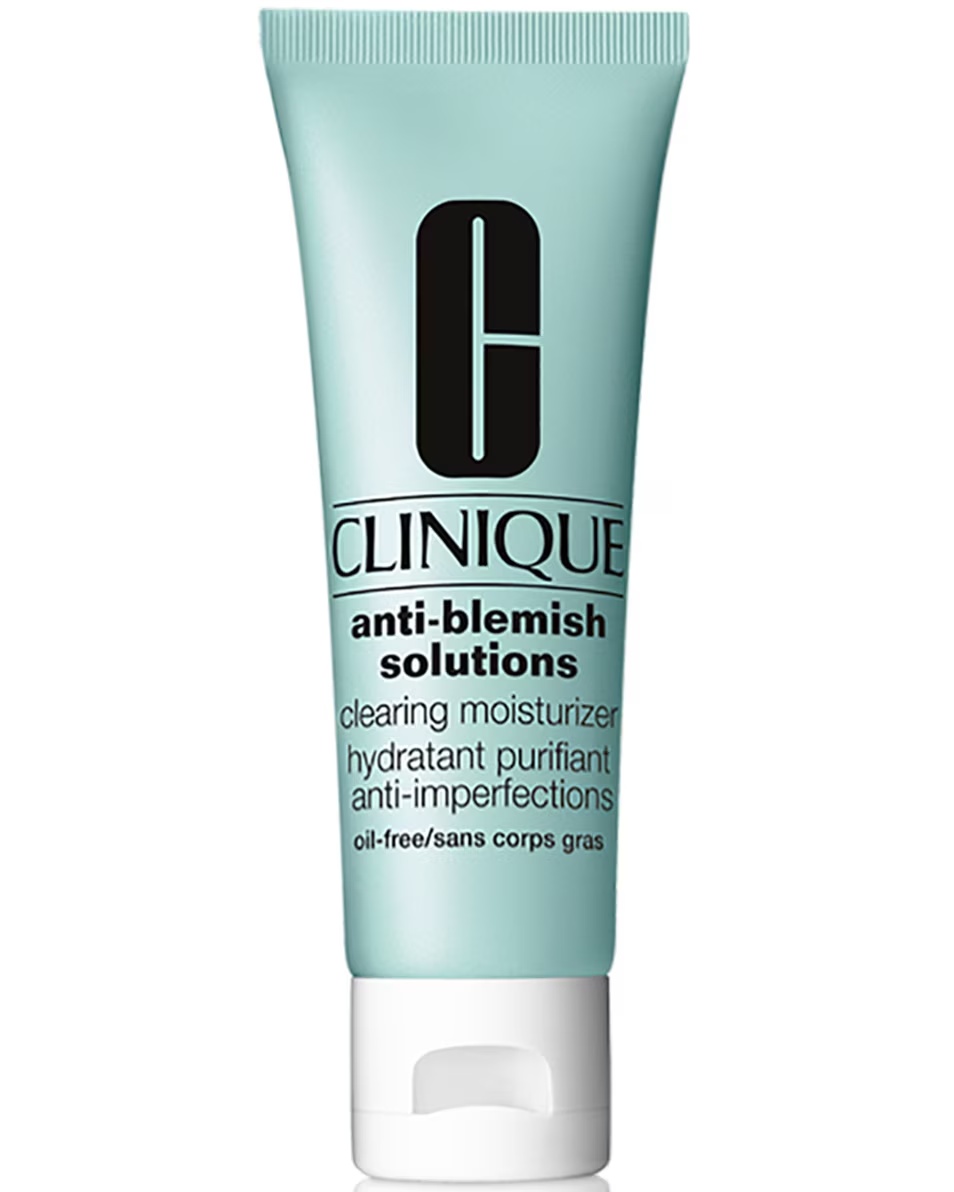 CLINIQUE ANTI-BLEMISH SOLUTIONS™ CREMĂ HIDRATANTĂ CURĂȚITOARE - TEN SENSIBIL - CAMUFLEAZĂ ȘI PREVINE IMPERFECȚIUNILE