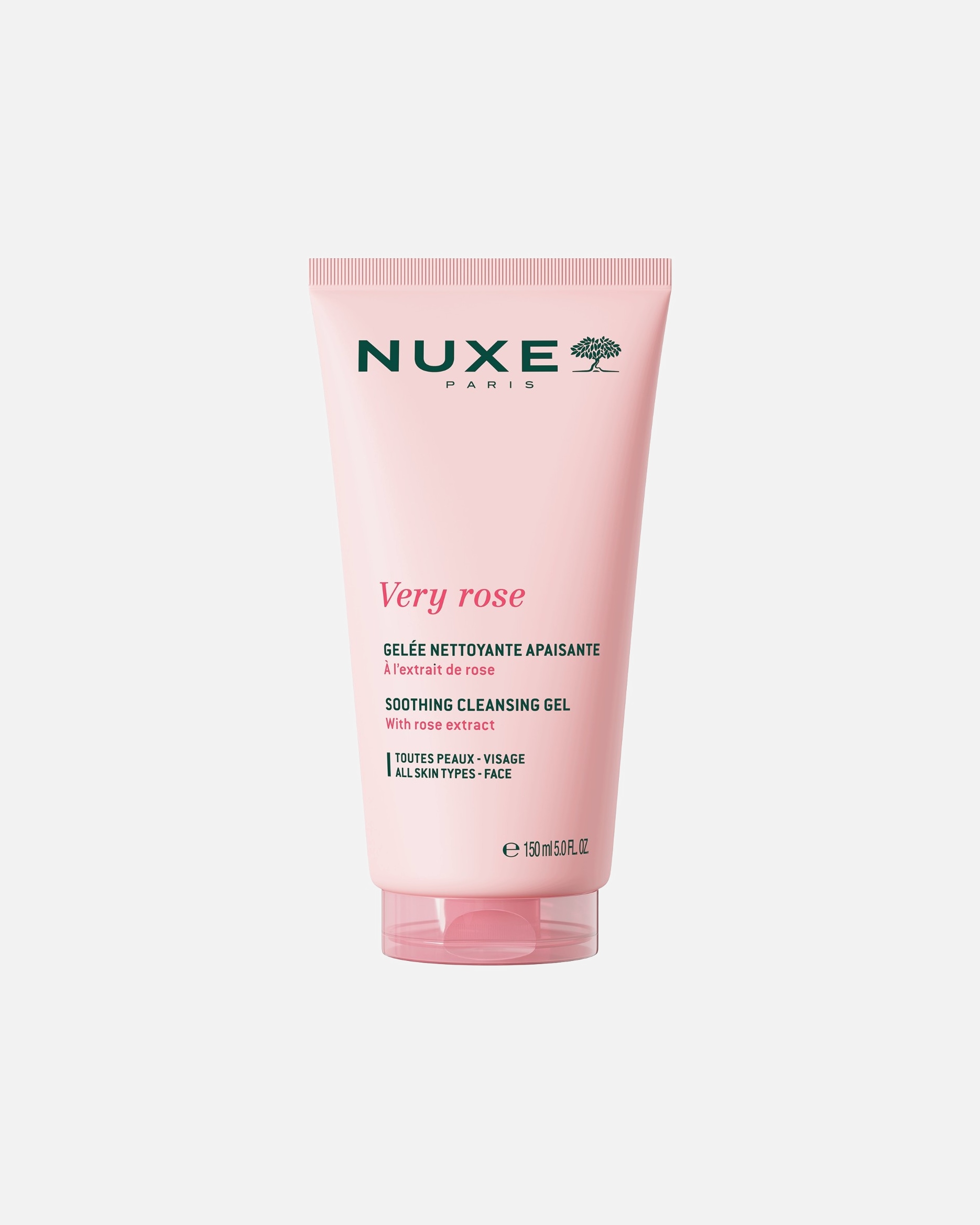NUXE Skincare Gel detergente lenitivo alla rosa - 150 ml