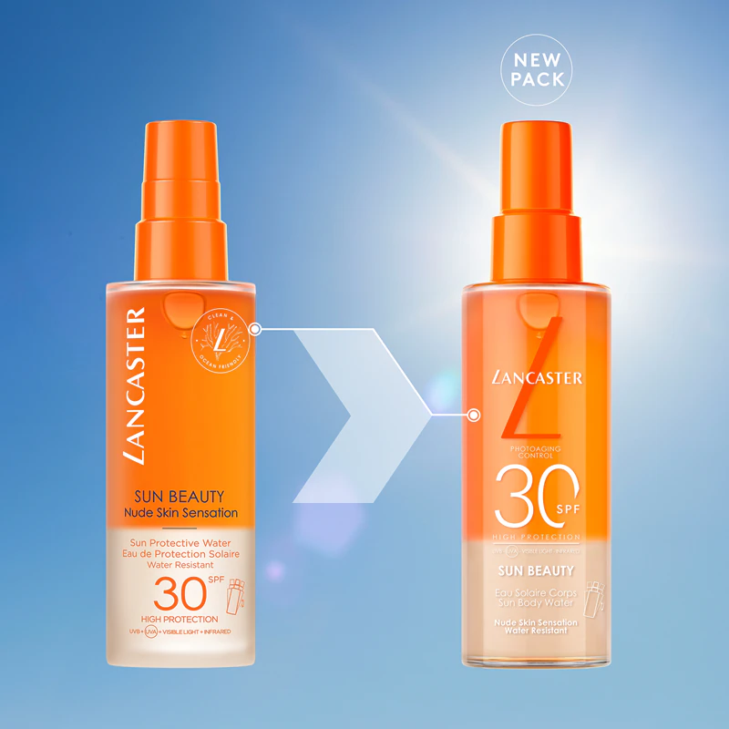 Protetor solar em spray Lancaster Sun Beauty com FPS 30