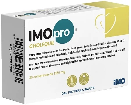 IMO Imopro Cholequil 30 comprimés