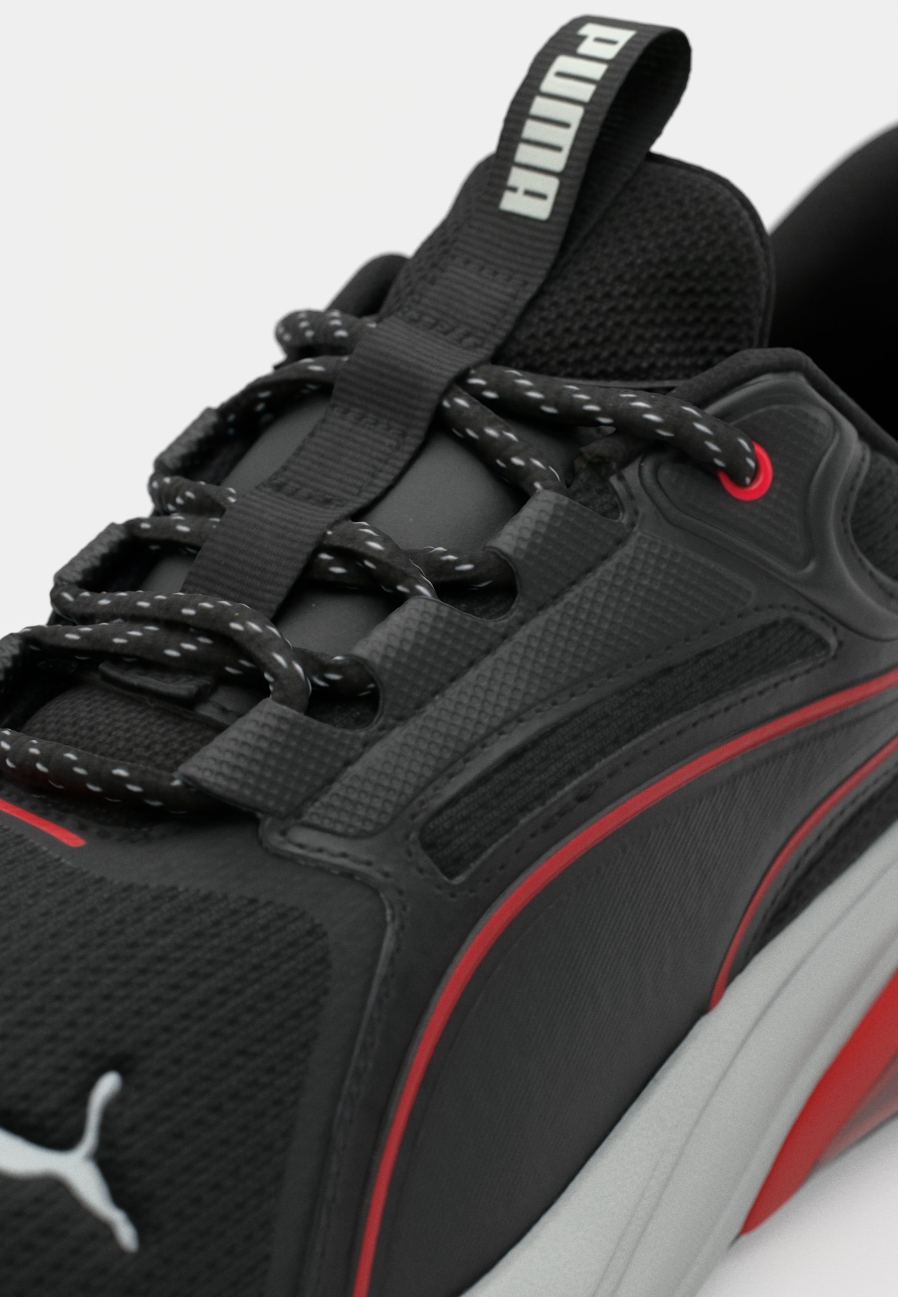 Puma CELL THRILL DASH UNISEX - Trainingsschoen - zwart/voor altijd rood