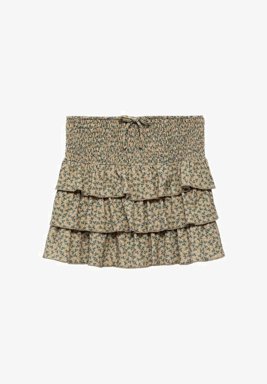 Mango Kids KID - A-formet skjørt - grønn