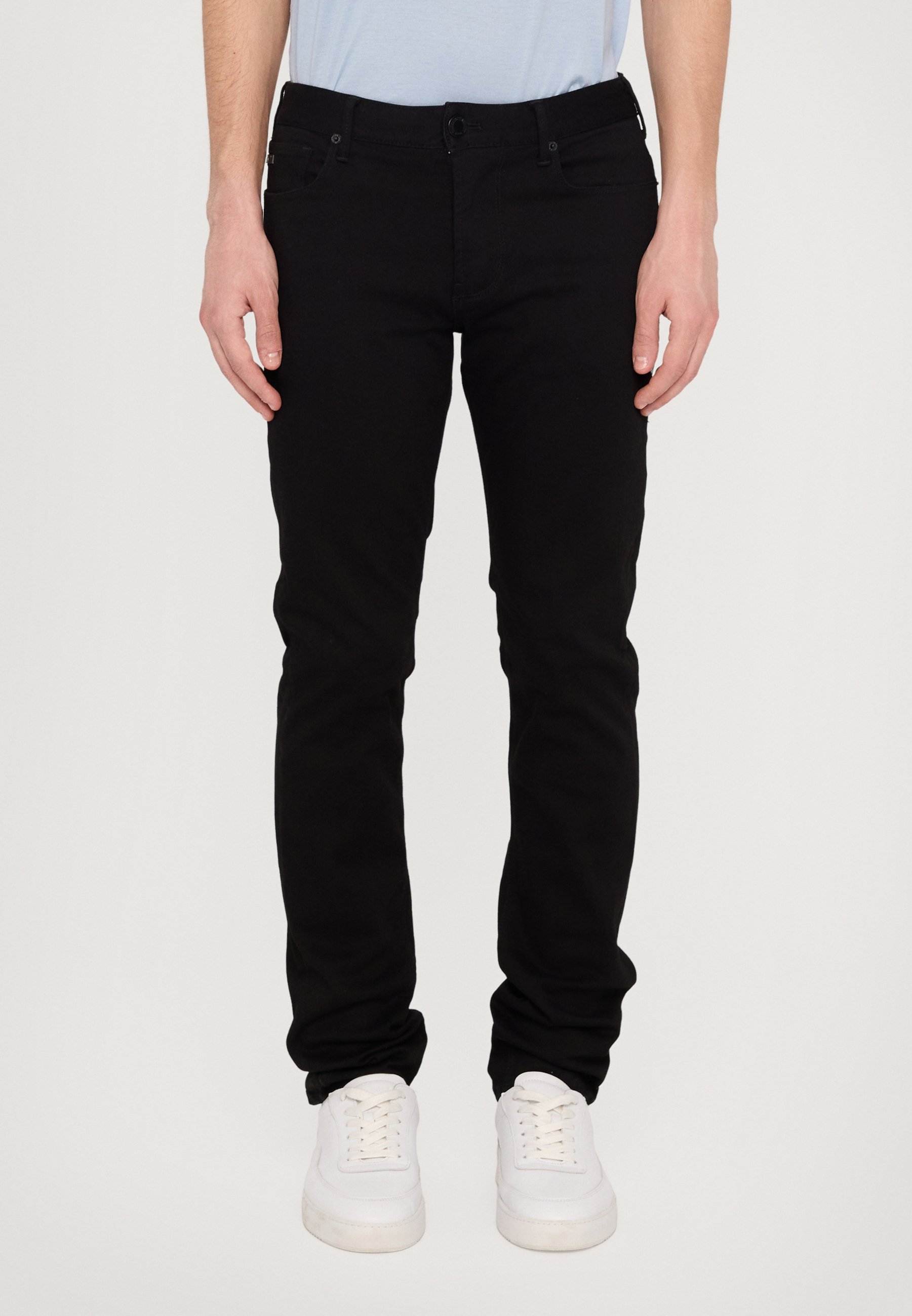 SLIM FITTING - Jeans slim fit - black denimEmporio Armani