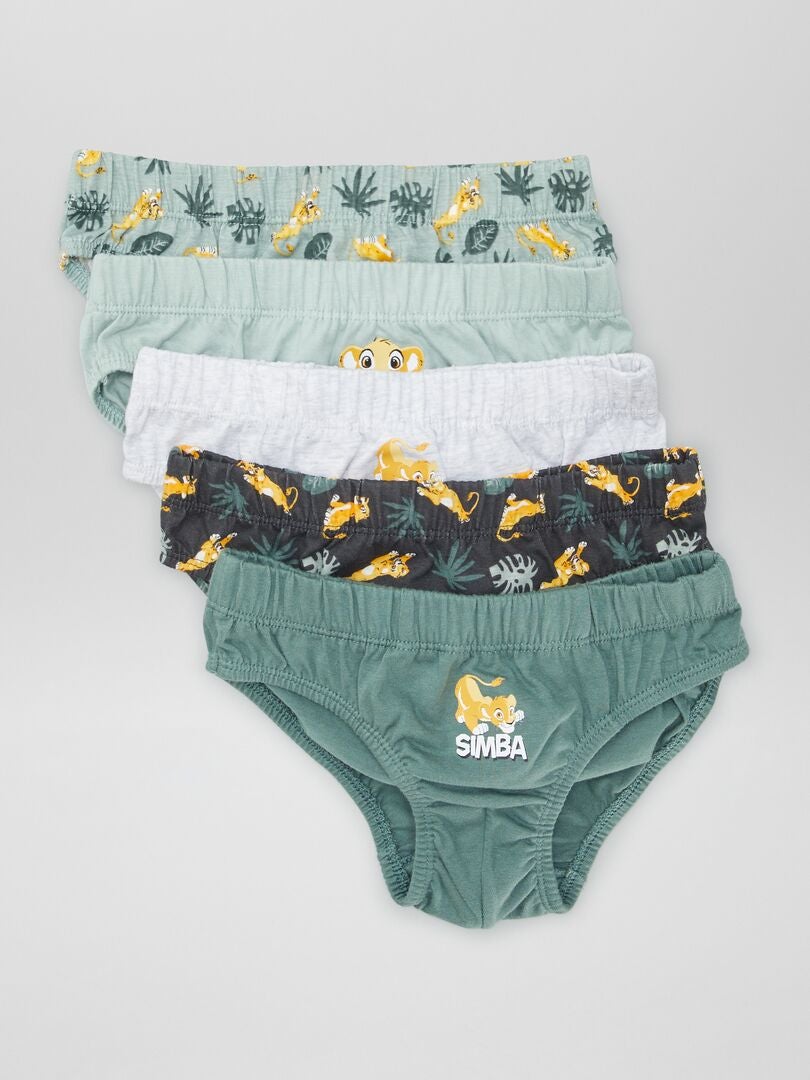 Set van 5 'The Lion King' slips - GRIJS