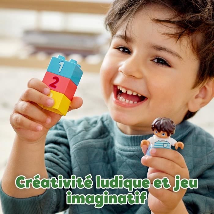 LEGO® 10913 DUPLO Klassieke Bouwdoos met Opbergruimte, Educatief Speelgoed voor Baby's en Ouders