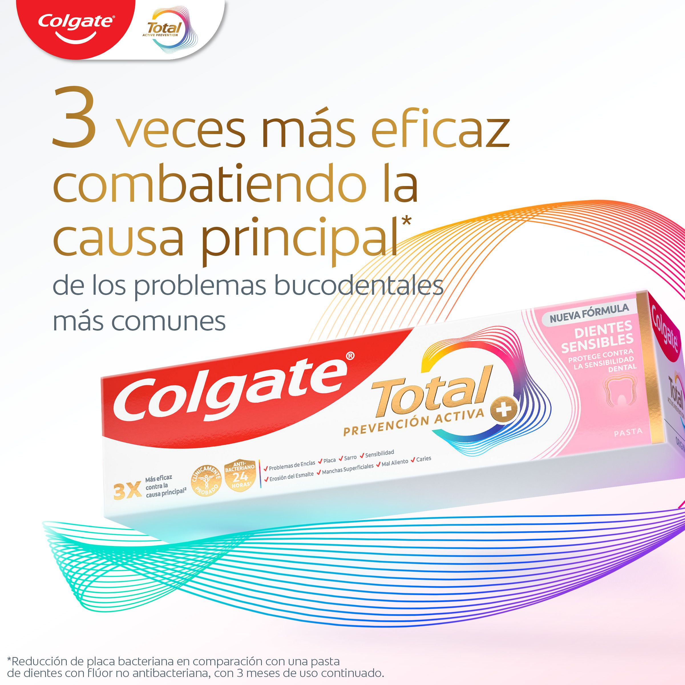 Total Active Prevention zobu pasta jutīgiem zobiem Zobu pastas un zobu pastas