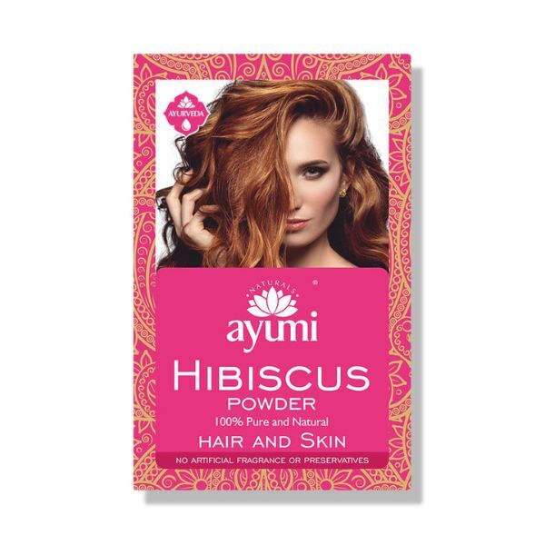 Ayumi Naturals Hibiscuspoeder voor het haar 100 g