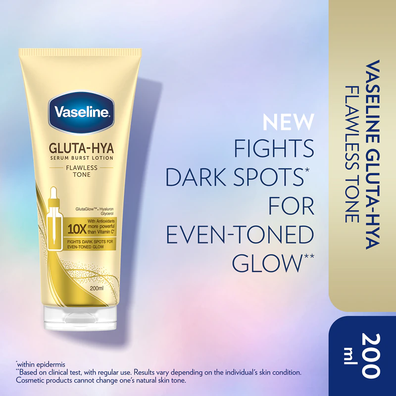 Sérum Corporal Vaseline Gluta-Hya Flawless Tone