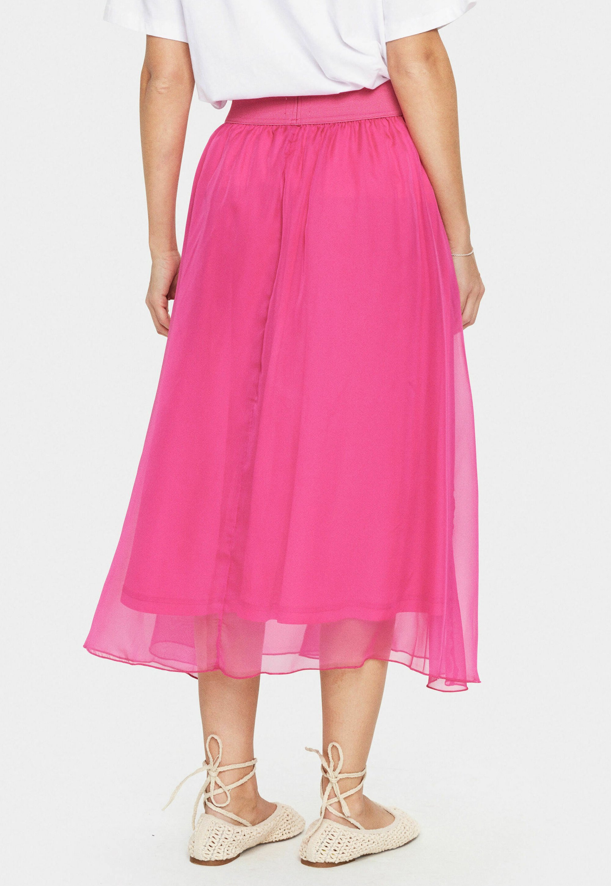 Saint Tropez CORALSZ - Gonna a trapezio - rosa fandango