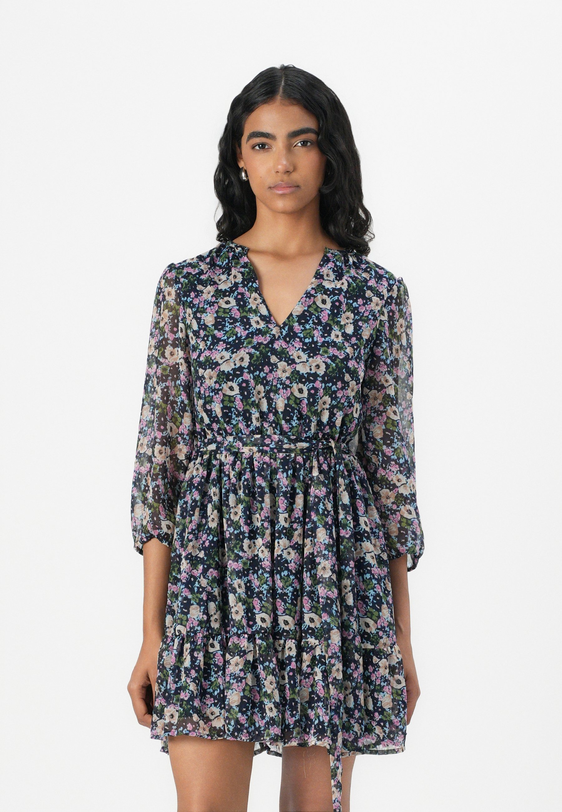 VILA VIFALIA SHORT DRESS - Denní šaty - blazer