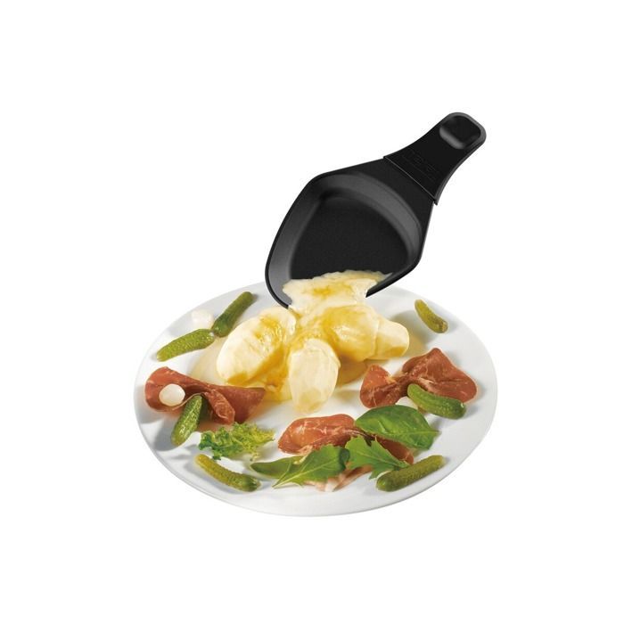 TEFAL Colormania Raclette Grill, Rood, 850W - Geschikt voor 6 personen - Anti-aanbakplaat - Thermo-Spot indicator
