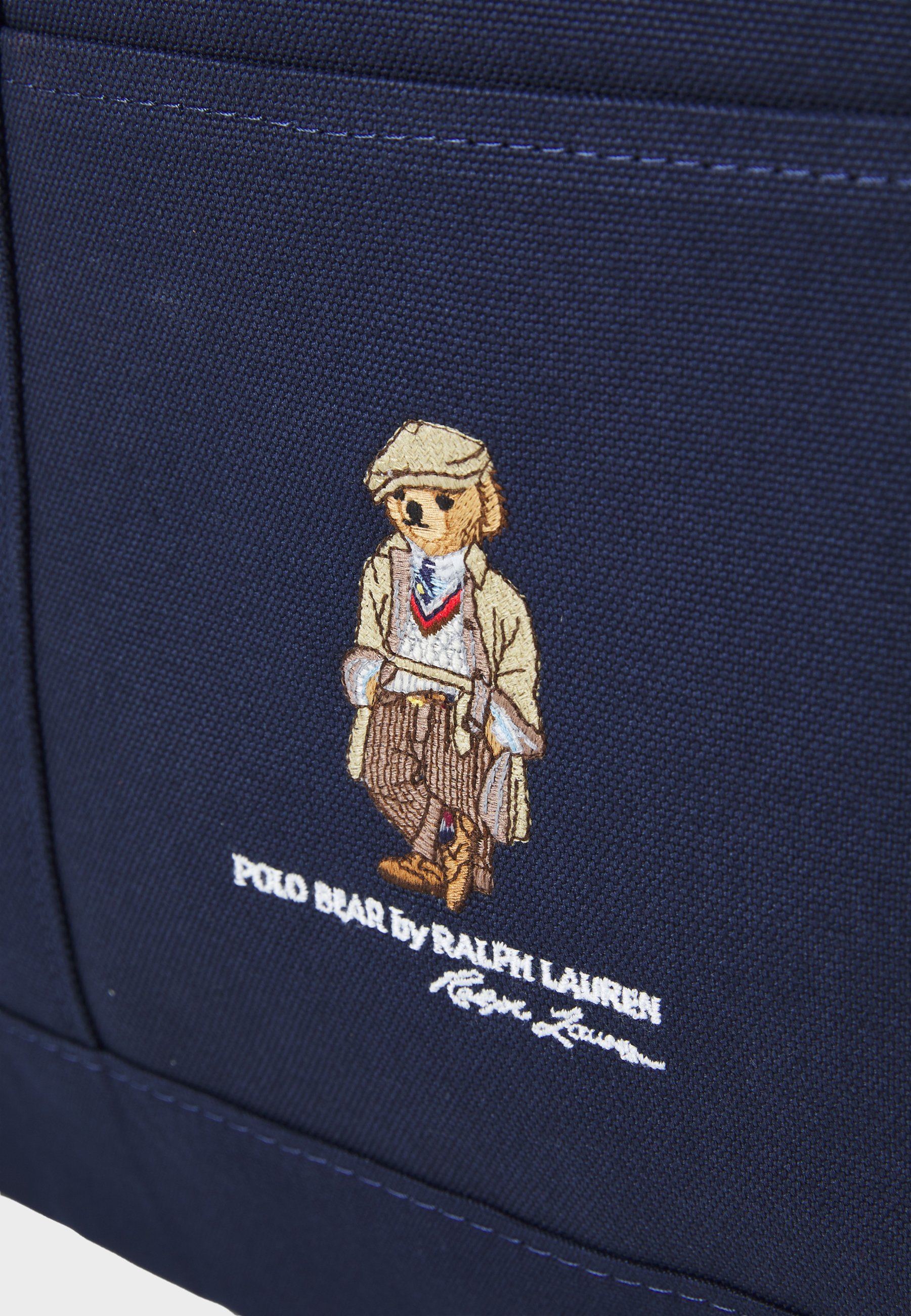 Polo Ralph Lauren TOTE TOTE LARGE UNISEX - Håndveske - newport navy