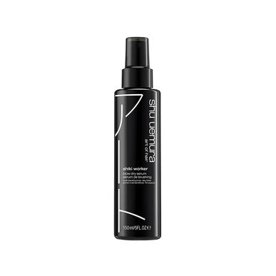 Shu Uemura Shiki Worker Blow Dry Serum Primer, fuktighetsgivende og varmebeskyttende, 150 ml