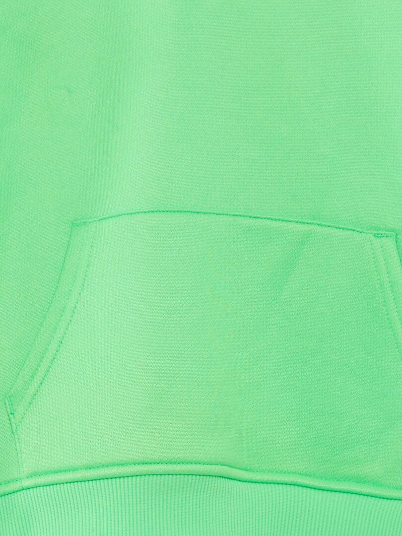 Sudadera con capucha de felpa - VERDE