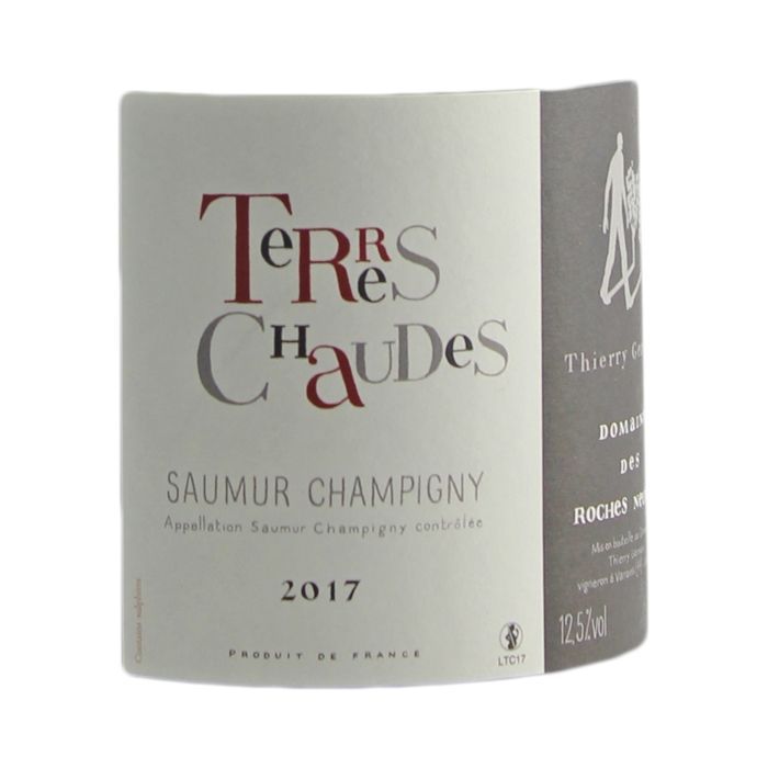 Domaine des Roches Neuves Saumur-Champigny Terres Chaudes 2017 - Vino rosso della Valle della Loira (3x75cl) Biologico