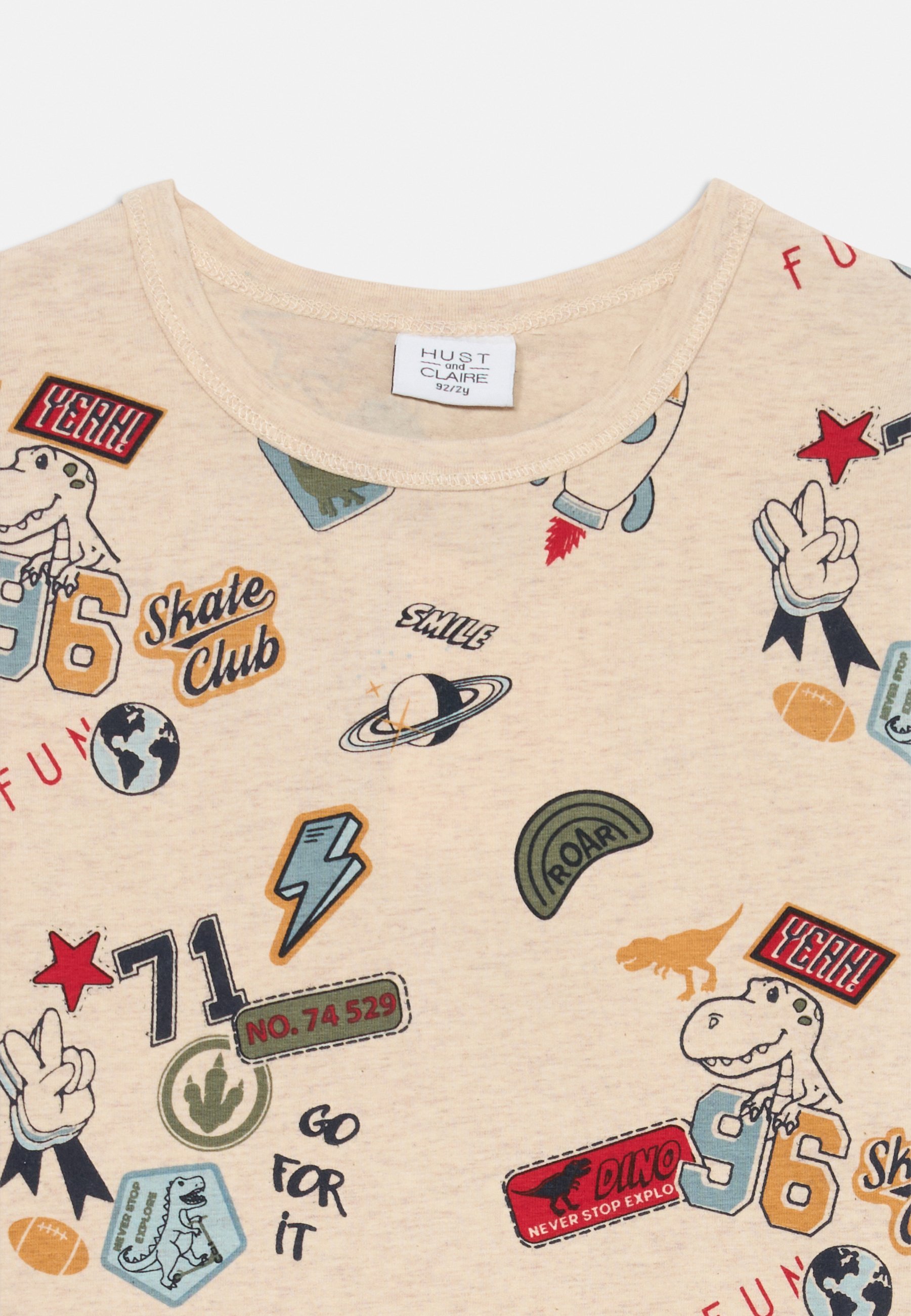 Maglia a maniche lunghe Hust & Claire BADGES - color grano