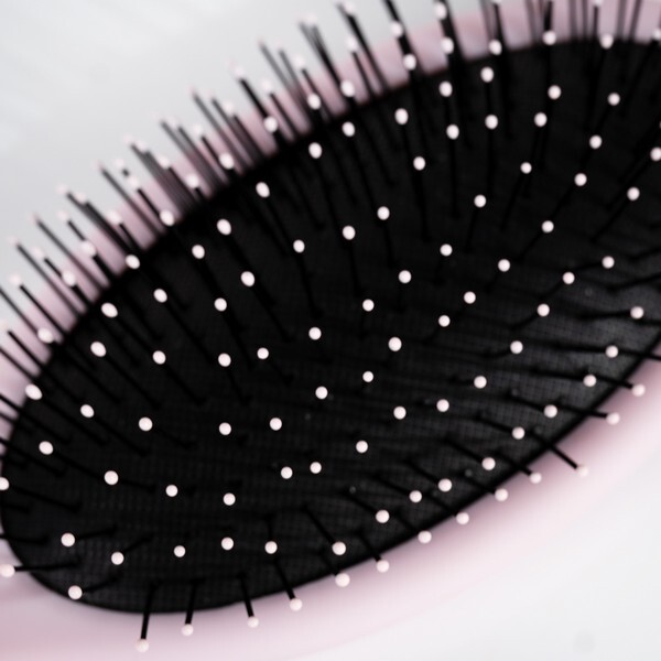 Brushworks Profesjonell Oval Utflokingsbørste - Rosa