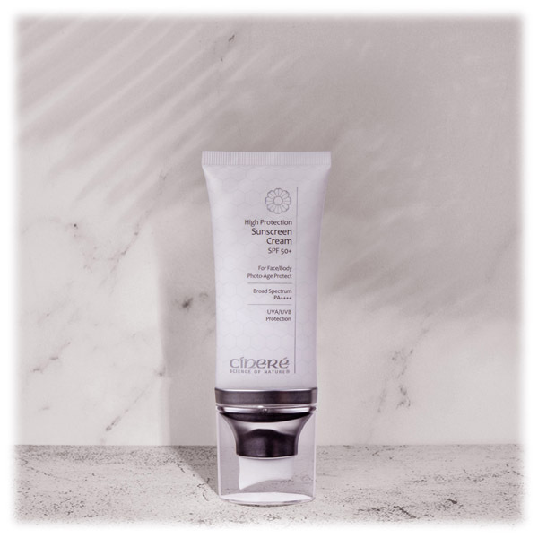 CINERE Zonnebrandcrème met hoge beschermingsfactor SPF 50 en vitamine E