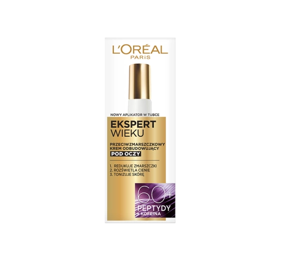 L'Oréal Paris Ekspert Wieku przeciwzmarszczkowy krem odbudowujący pod oczy 15 ml