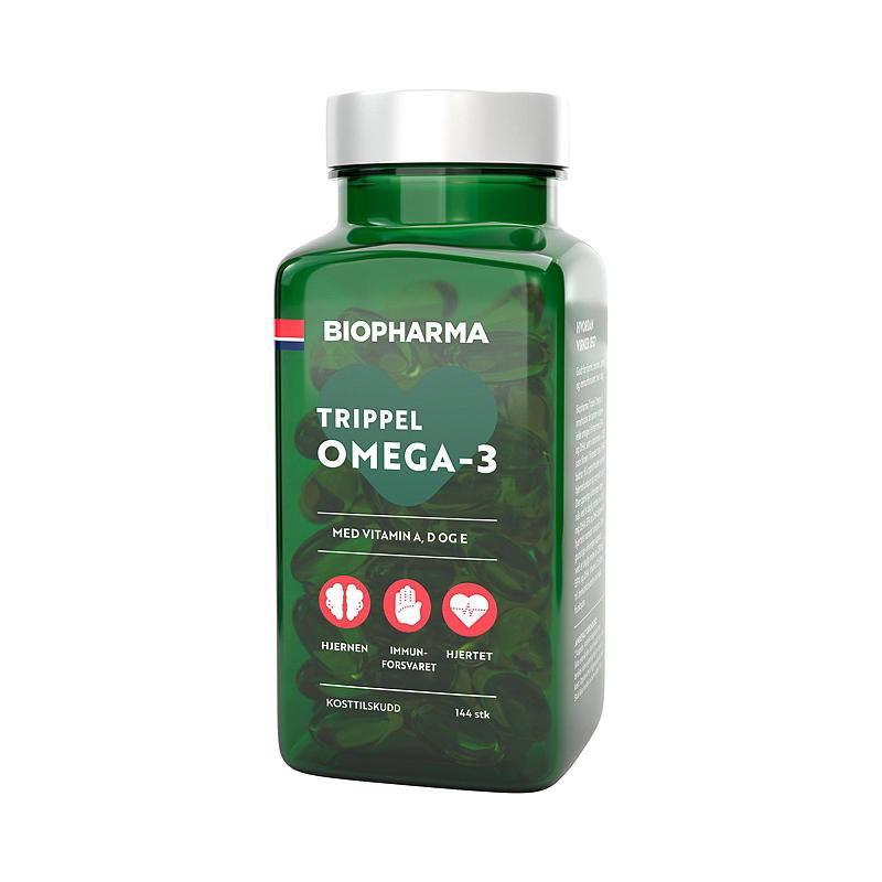 Biopharma Omega-3 triplo 144 capsule Biopharma