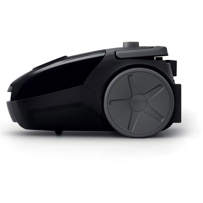 Aspiradora con bolsa - PHILIPS FC8241/09 - Serie 2000 PowerGo - 750 W - 77 dB - Negro intenso