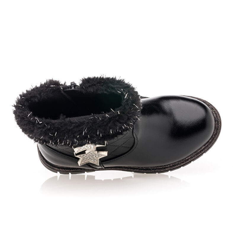 Botas negras para niñas/botines