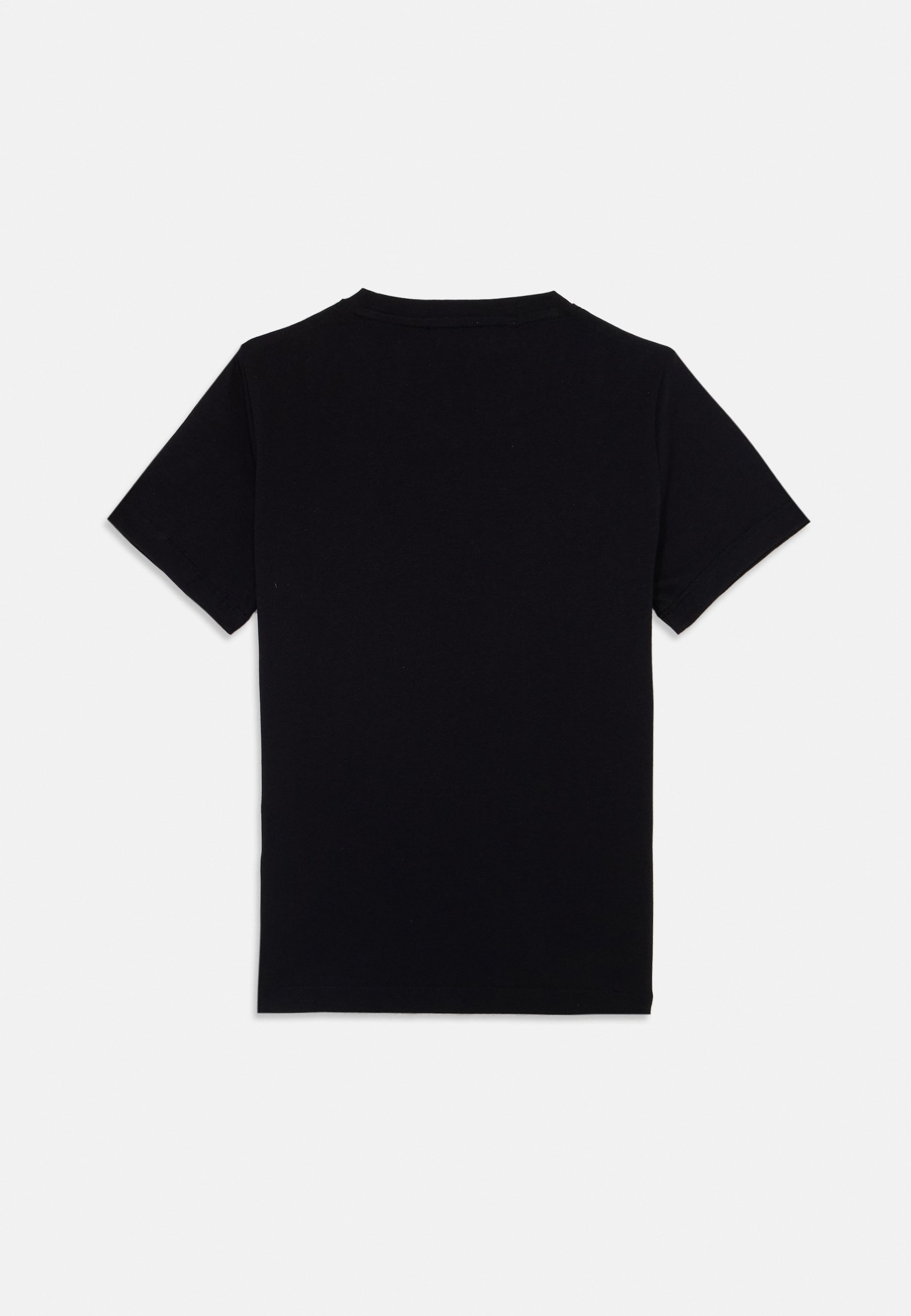 Versace STUDS FADING MEDUSA KIDS EMBROIDERY UNISEX - Tricou cu imprimeu - negru/auriu